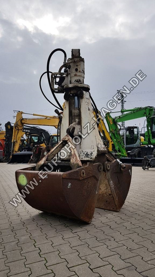 Zweischalengreifer Ø60/120 Schalen 90 cm gebraucht - Грейферный ковш: фото 4 Zweischalengreifer Ø60/120 Schalen 90 cm gebraucht - Грейферный ковш: фото 4