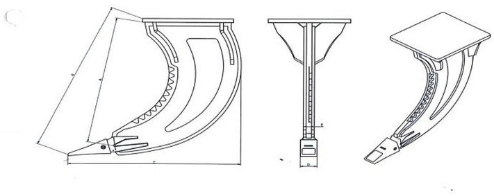 Big Reißzahn Ripper - Рыхлитель: фото 3 Big Reißzahn Ripper - Рыхлитель: фото 3
