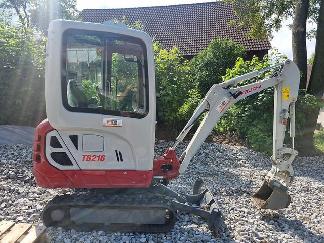Takeuchi TB216 Minibagger - Мини-экскаватор: фото 2 Takeuchi TB216 Minibagger - Мини-экскаватор: фото 2