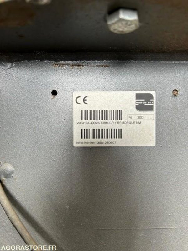 ASPIRATEUR A FEUILLES MORGNIEUX SUR REMORQUE ECIM - Садовое оборудование: фото 4 ASPIRATEUR A FEUILLES MORGNIEUX SUR REMORQUE ECIM - Садовое оборудование: фото 4