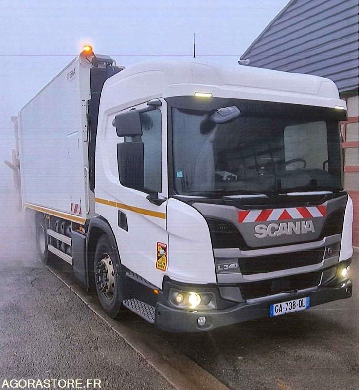 BOM SCANIA L340 71926 kms 2021 GNV - Мусоровоз: фото 2 BOM SCANIA L340 71926 kms 2021 GNV - Мусоровоз: фото 2
