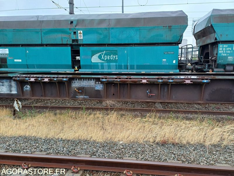 Другая техника Wagon plat intermodal type Sggnss – modèle 6432B0-4, 72 pieds - 2004 (ref 1561): фото 20