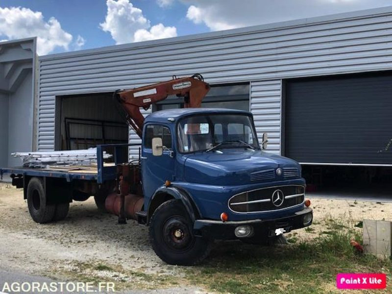 PRIX TTC MERCEDES L 1918 PLATEAU GRUE - 128 000km - NOMBREUX TRAVAUX EFFECTUES - Грузовик: фото 2 PRIX TTC MERCEDES L 1918 PLATEAU GRUE - 128 000km - NOMBREUX TRAVAUX EFFECTUES - Грузовик: фото 2