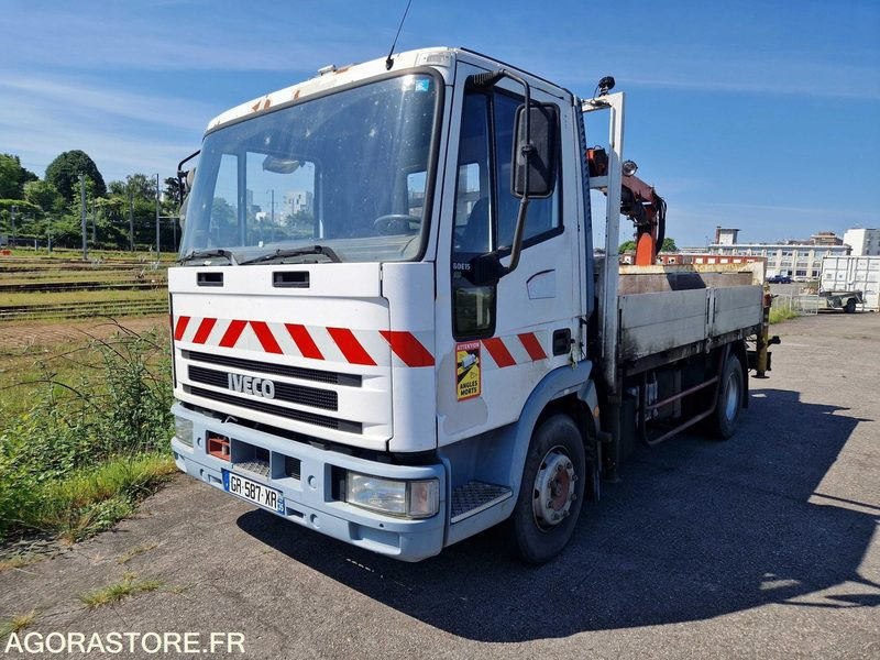 Porteur benne grue Iveco 80E15 - GR587XR - Грузовик: фото 2 Porteur benne grue Iveco 80E15 - GR587XR - Грузовик: фото 2