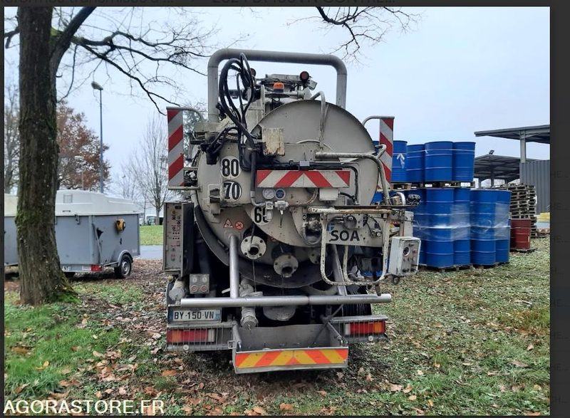 HYDROCUREUR MIXTE DAF BY-150-VN - 2002 - 365 120 KM - Ассенизатор: фото 2 HYDROCUREUR MIXTE DAF BY-150-VN - 2002 - 365 120 KM - Ассенизатор: фото 2