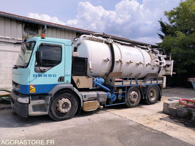 Hydrocureur HUWER RENAULT 24 T CE432JC (VENTE UNIQUEMENT EXPORT) - Ассенизатор: фото 2 Hydrocureur HUWER RENAULT 24 T CE432JC (VENTE UNIQUEMENT EXPORT) - Ассенизатор: фото 2