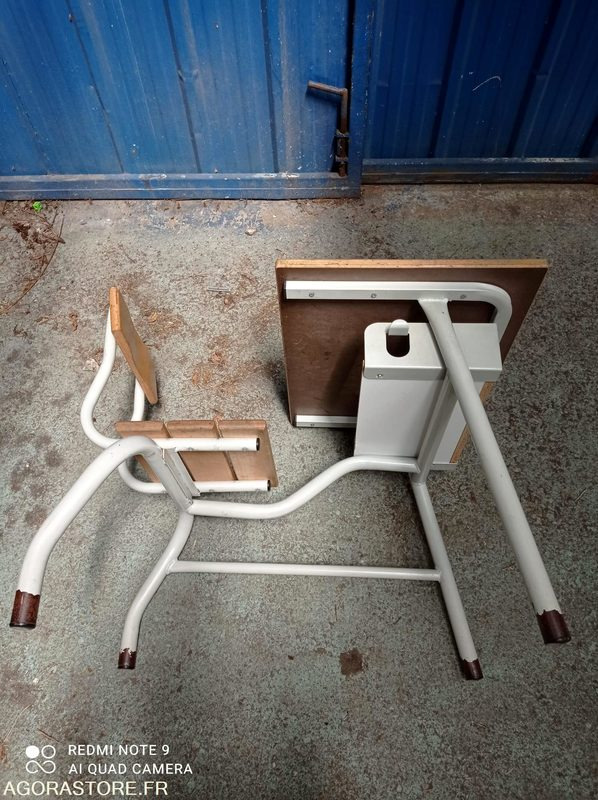 Lot de 28 Pupitres écoliers individuels - Инструмент/ Оборудование: фото 3 Lot de 28 Pupitres écoliers individuels - Инструмент/ Оборудование: фото 3