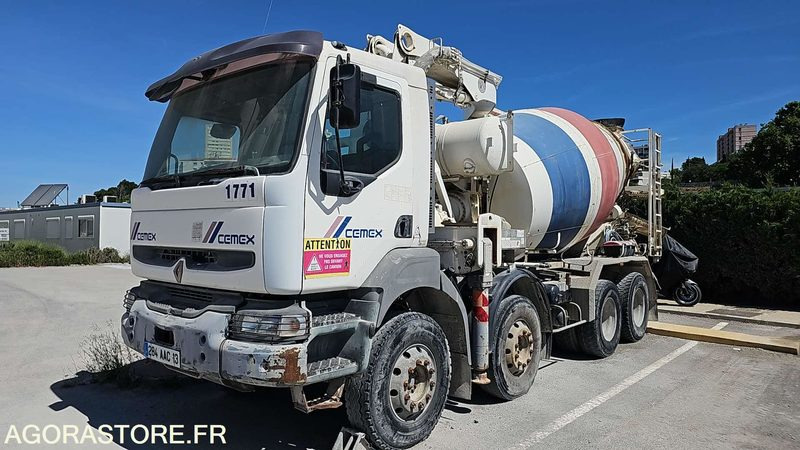 MALAXEUR POMPE A BETON RENAULT PREMIUM - 2004 / 346 794 KM - EXCLU EXPORT - Автобетононасос-смеситель: фото 1 MALAXEUR POMPE A BETON RENAULT PREMIUM - 2004 / 346 794 KM - EXCLU EXPORT - Автобетононасос-смеситель: фото 1