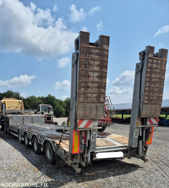 Porte engins 4 essieux - Низкорамный прицеп: фото 4 Porte engins 4 essieux - Низкорамный прицеп: фото 4