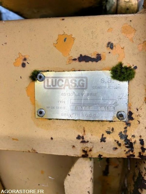 DESILEUSE LUCAS - Сельскохозяйственная техника: фото 2 DESILEUSE LUCAS - Сельскохозяйственная техника: фото 2