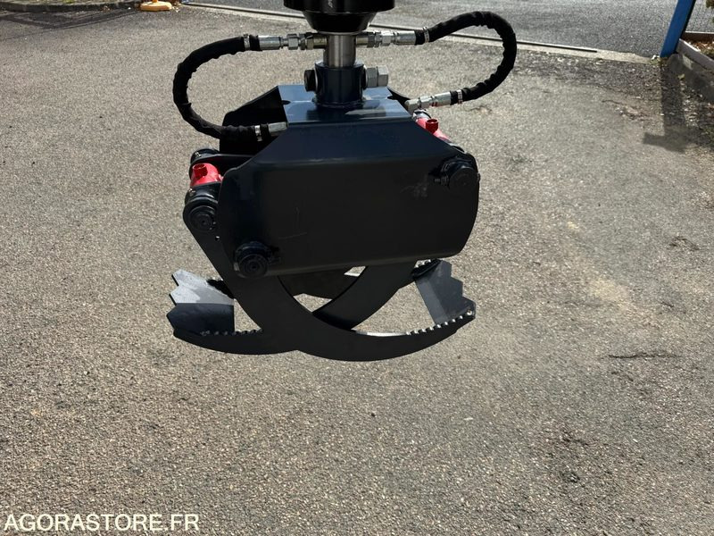 Grappin forestier avec rotator pour mini chargeuse à chenilles - Сельскохозяйственная техника: фото 2 Grappin forestier avec rotator pour mini chargeuse à chenilles - Сельскохозяйственная техника: фото 2