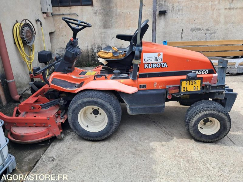 TONDEUSE AUTOPORTEE FRONTALE F3560 KUBOTA - Газонокосилка: фото 1 TONDEUSE AUTOPORTEE FRONTALE F3560 KUBOTA - Газонокосилка: фото 1