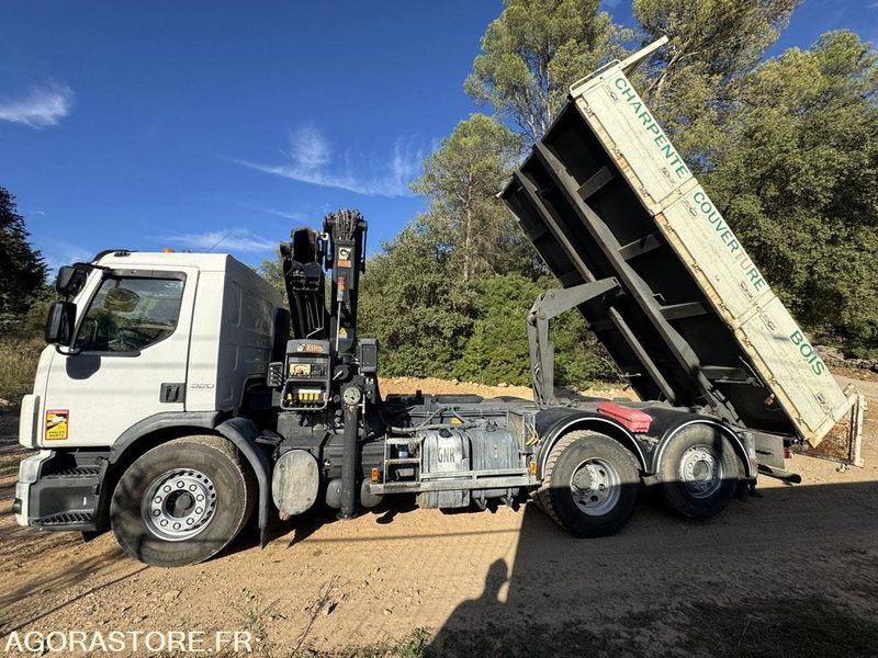 VOLVO 6x2 GRUE HIAB 244-E6 JIB 45X-3 - 2009 - 88 000km - Самосвал: фото 4 VOLVO 6x2 GRUE HIAB 244-E6 JIB 45X-3 - 2009 - 88 000km - Самосвал: фото 4
