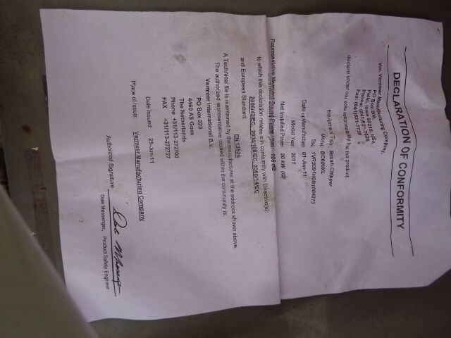 Vermeer BC600XL - Измельчитель древесины: фото 2 Vermeer BC600XL - Измельчитель древесины: фото 2