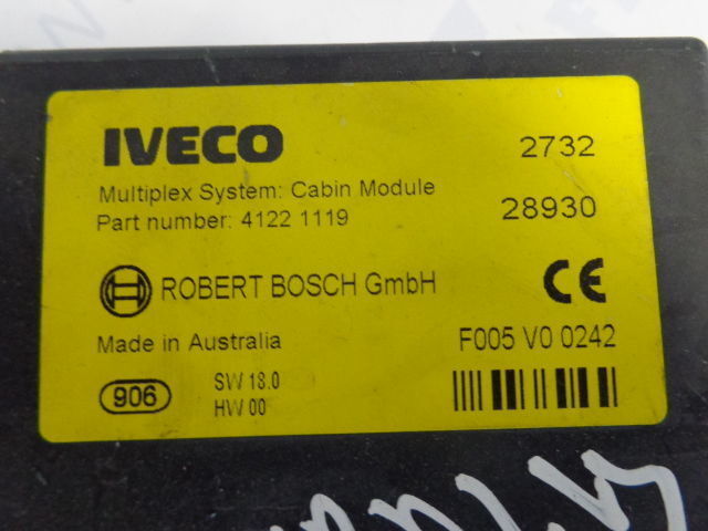 Iveco Multiplex System:Cabin Module ROBERT BOSCH GmbH - Блок управления для Грузовиков: фото 3 Iveco Multiplex System:Cabin Module ROBERT BOSCH GmbH - Блок управления для Грузовиков: фото 3