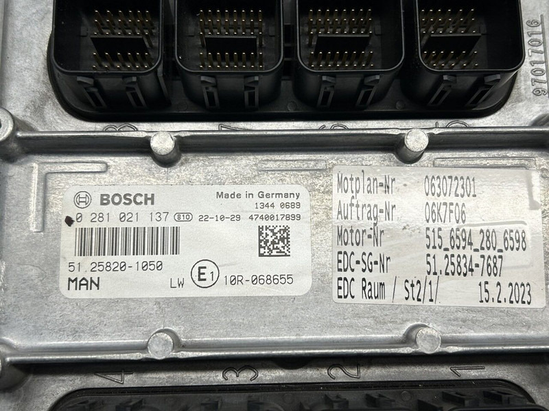 MAN engine control unit - Блок управления для Грузовиков: фото 5 MAN engine control unit - Блок управления для Грузовиков: фото 5