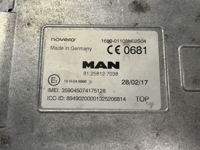 MAN telematic - Блок управления для Грузовиков: фото 5 MAN telematic - Блок управления для Грузовиков: фото 5
