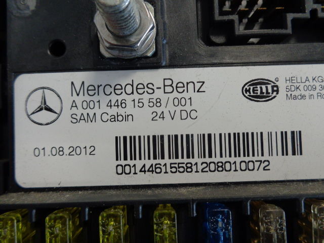 Mercedes-Benz MP4 Fuse relay protection box - Электрическая система для Грузовиков: фото 3 Mercedes-Benz MP4 Fuse relay protection box - Электрическая система для Грузовиков: фото 3