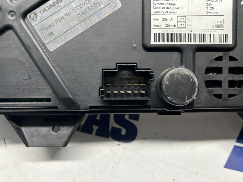 Scania instrumental cluster - Приборная панель для Грузовиков: фото 4 Scania instrumental cluster - Приборная панель для Грузовиков: фото 4