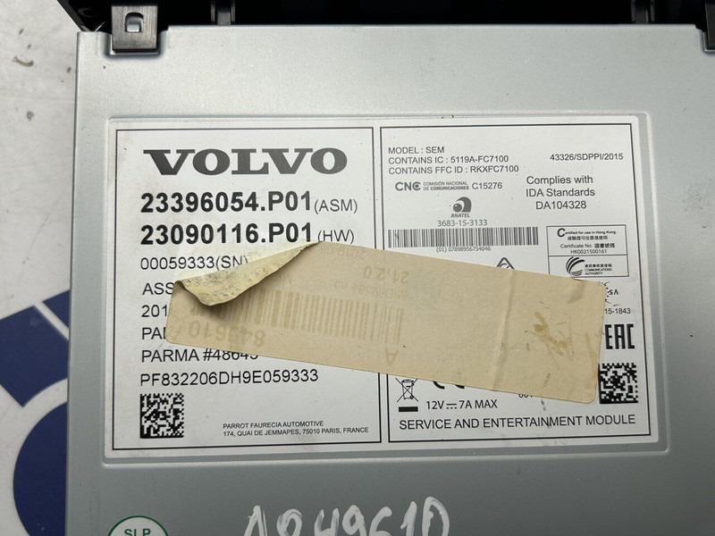Volvo radio module - Блок управления для Грузовиков: фото 4 Volvo radio module - Блок управления для Грузовиков: фото 4