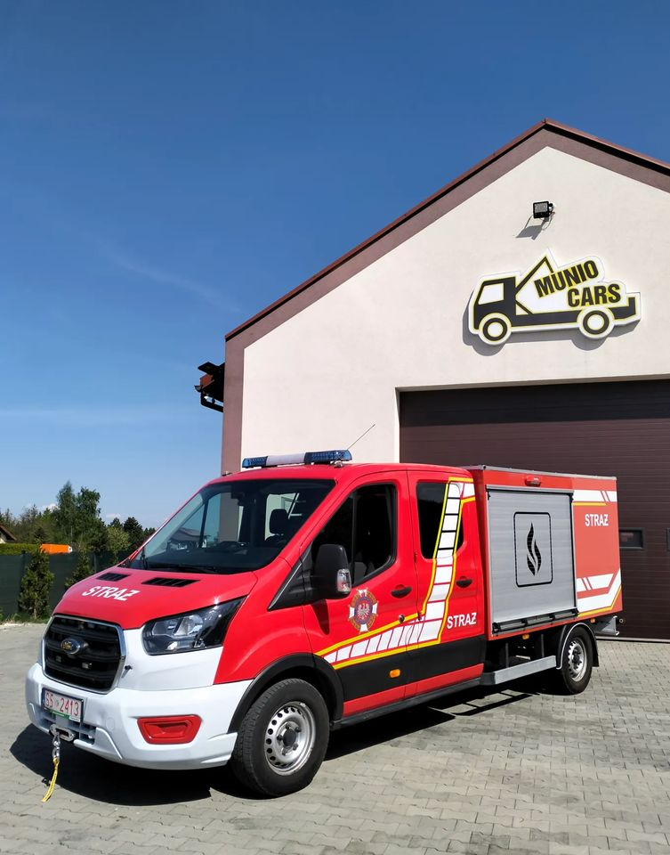 Ford Transit 2.0 TDCI Straż Strażacki Pożarniczy - Пожарная машина: фото 2 Ford Transit 2.0 TDCI Straż Strażacki Pożarniczy - Пожарная машина: фото 2