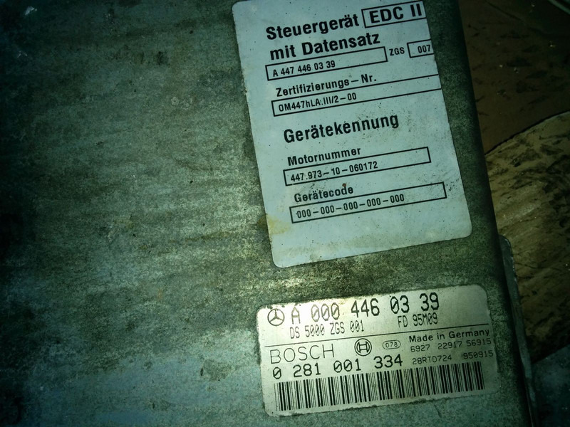 Mercedes-Benz EDC - Блок управления: фото 2 Mercedes-Benz EDC - Блок управления: фото 2