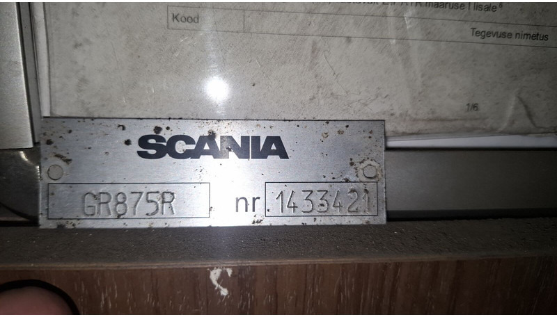 Scania BUS -GR875R . GRSO 905R. - Коробка передач: фото 5 Scania BUS -GR875R . GRSO 905R. - Коробка передач: фото 5