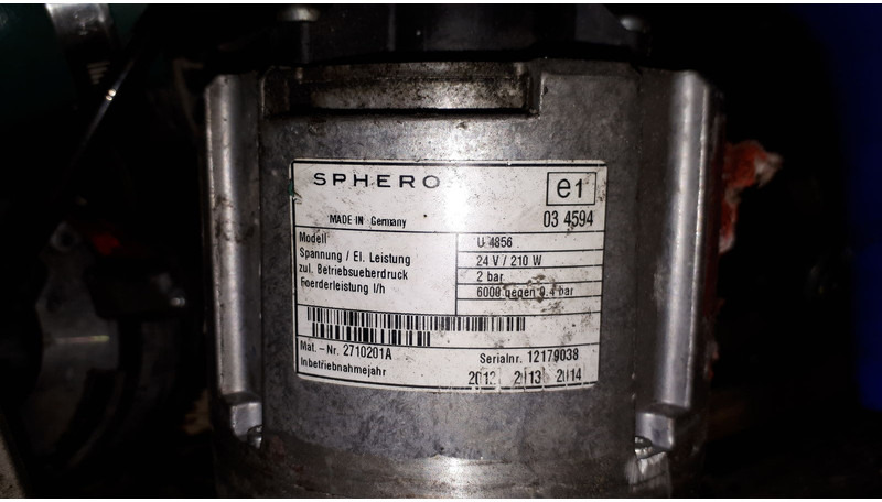 Scania Sphero U4856 - Помпа: фото 1 Scania Sphero U4856 - Помпа: фото 1