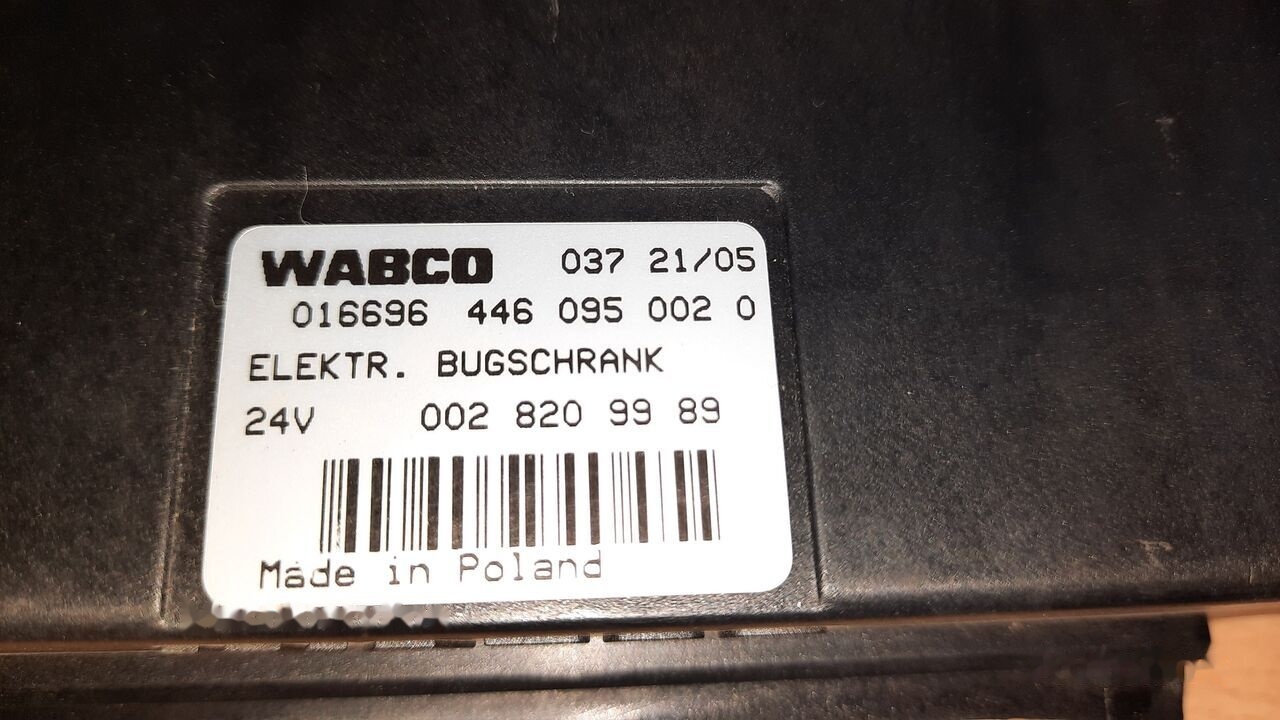 WABCO 4460550520.\FLO Control 22123A24\0839W3 - Блок управления для Автобусов: фото 1 WABCO 4460550520.\FLO Control 22123A24\0839W3 - Блок управления для Автобусов: фото 1