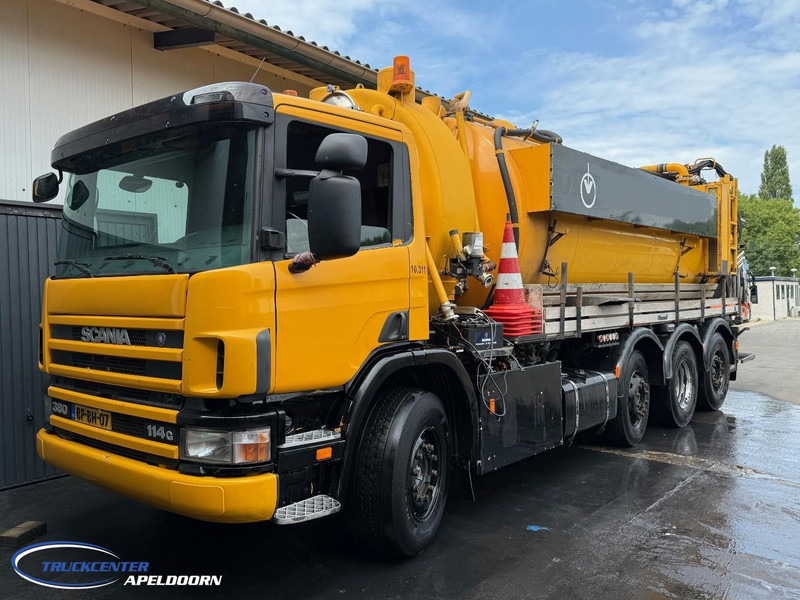 Scania P114GB8X2/4 NA 340 Tussenbak ontbreekt - Ассенизатор: фото 1 Scania P114GB8X2/4 NA 340 Tussenbak ontbreekt - Ассенизатор: фото 1