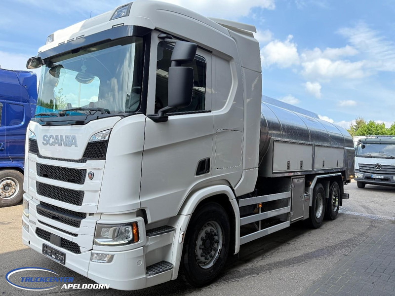 Scania R500 NGS 15000 Liter, Retarder, Stuuras, RVS tank - melk - water - Грузовик-цистерна: фото 2 Scania R500 NGS 15000 Liter, Retarder, Stuuras, RVS tank - melk - water - Грузовик-цистерна: фото 2