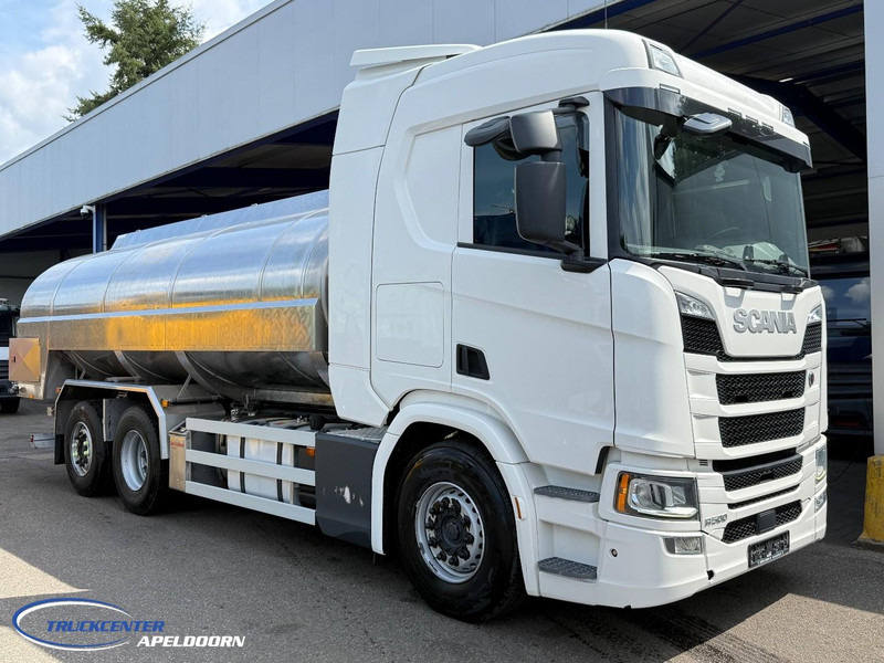Scania R500 NGS 15000 Liter, Retarder, Stuuras, RVS tank - melk - water - Грузовик-цистерна: фото 1 Scania R500 NGS 15000 Liter, Retarder, Stuuras, RVS tank - melk - water - Грузовик-цистерна: фото 1