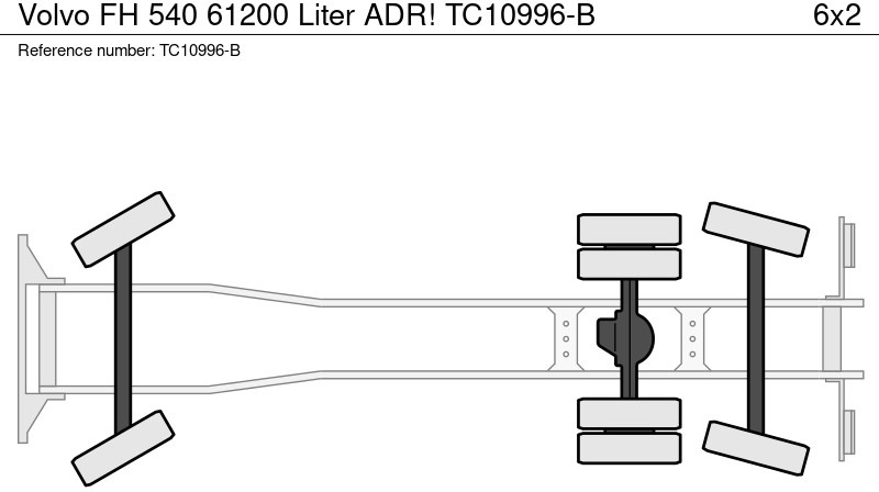 Грузовик-цистерна Volvo FH 540 61200 Liter ADR!: фото 6