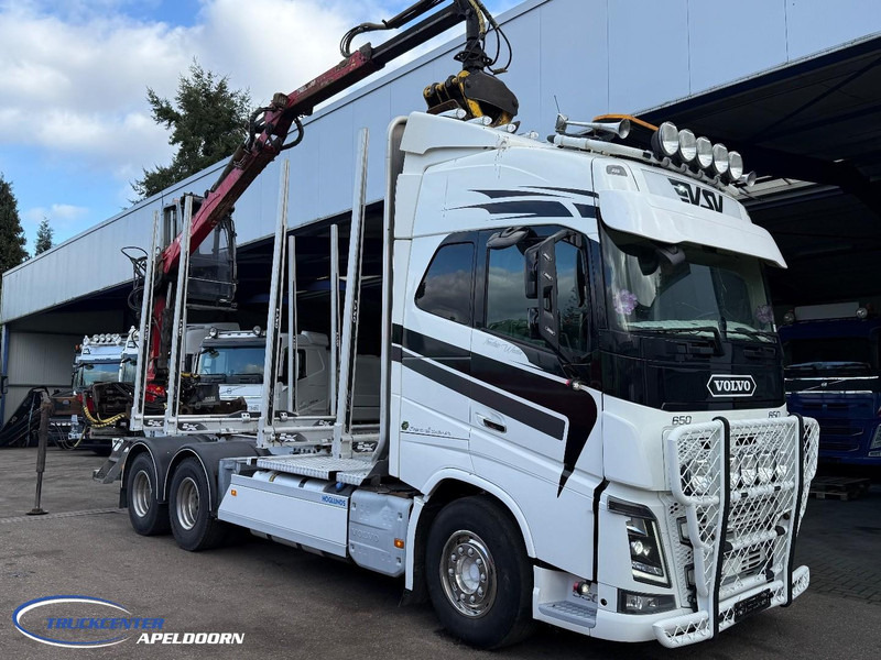 Volvo FH 650 6x4, FTG V1000X.81 laadkraan - Лесовоз, Автоманипулятор: фото 1 Volvo FH 650 6x4, FTG V1000X.81 laadkraan - Лесовоз, Автоманипулятор: фото 1