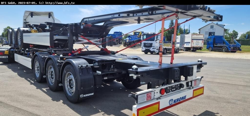 Krone Sattelauflieger Container Chassi SDC 27 eLTU5-2 Krone Sattelauflieger Container Chassi SDC 27 eLTU5-2 - Полуприцеп-контейнеровоз/ Сменный кузов: фото 3 Krone Sattelauflieger Container Chassi SDC 27 eLTU5-2 Krone Sattelauflieger Container Chassi SDC 27 eLTU5-2 - Полуприцеп-контейнеровоз/ Сменный кузов: фото 3