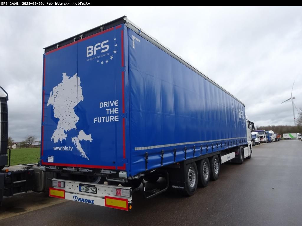 Krone Sattelauflieger SDP 27 eLB50-CS XL Getränke, Cod - Тентованный полуприцеп: фото 2 Krone Sattelauflieger SDP 27 eLB50-CS XL Getränke, Cod - Тентованный полуприцеп: фото 2