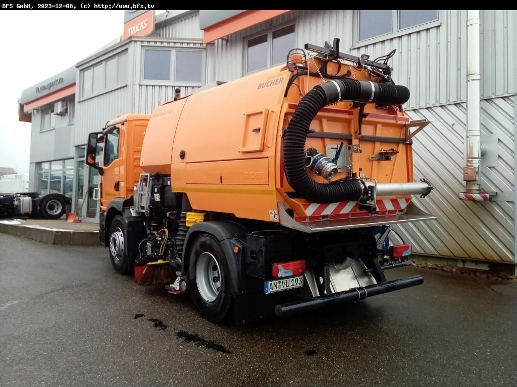 MAN TGM 18.250 4x2 BL Bucher V65_Twin - Подметально-уборочная машина: фото 3 MAN TGM 18.250 4x2 BL Bucher V65_Twin - Подметально-уборочная машина: фото 3