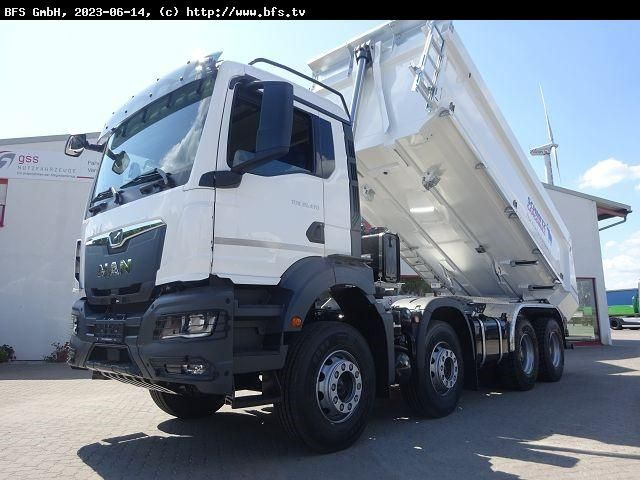 MAN TGS (TG3) 35.470 8x4 BB CH Hinterkipper Stahl H - Портальный бункеровоз: фото 1 MAN TGS (TG3) 35.470 8x4 BB CH Hinterkipper Stahl H - Портальный бункеровоз: фото 1