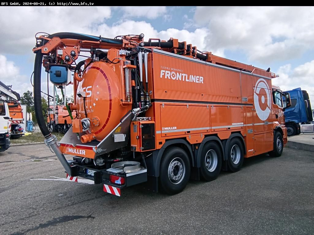 MAN TGS (TG3) 35.510 8x4-4 BL CH MÜLLER Canalmaster - Ассенизатор: фото 2 MAN TGS (TG3) 35.510 8x4-4 BL CH MÜLLER Canalmaster - Ассенизатор: фото 2