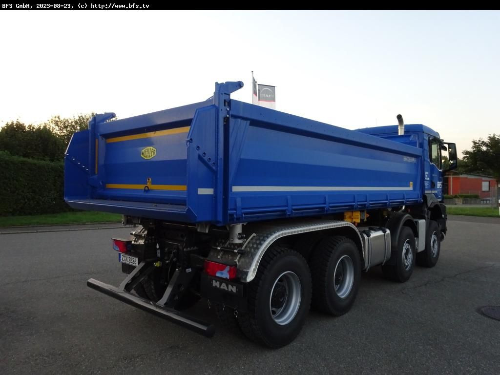 MAN TGS (TG3) 35.520 8x4 BB CH Bordmatik links, 3-Se - Самосвал: фото 2 MAN TGS (TG3) 35.520 8x4 BB CH Bordmatik links, 3-Se - Самосвал: фото 2