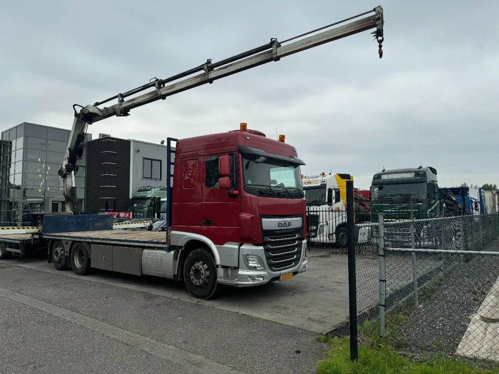 DAF XF 510 6X2 EURO 6 + HIAB 166 HI PRO + REMOTE CON - Грузовик бортовой/ Платформа, Автоманипулятор: фото 2 DAF XF 510 6X2 EURO 6 + HIAB 166 HI PRO + REMOTE CON - Грузовик бортовой/ Платформа, Автоманипулятор: фото 2