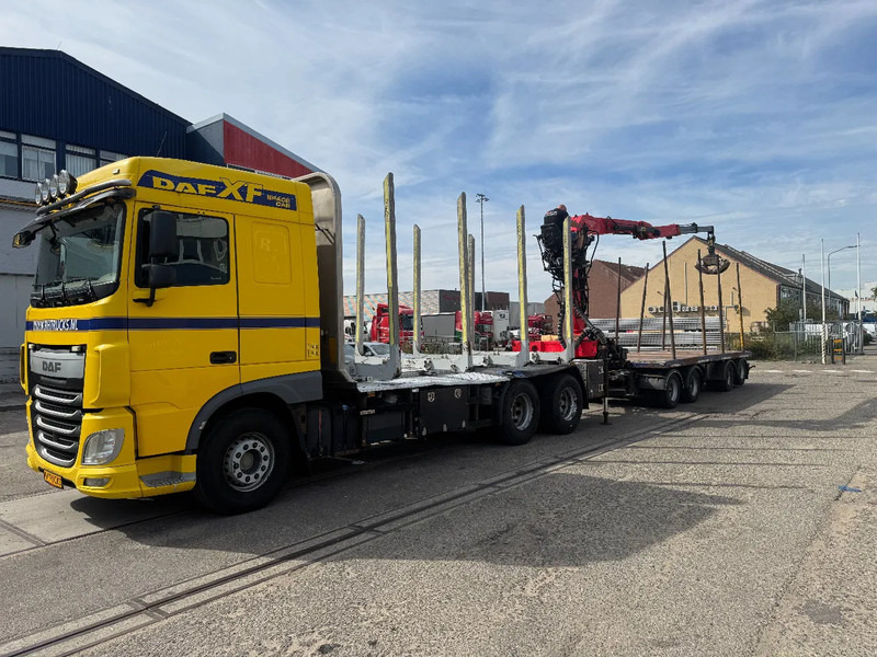 DAF XF 510 6X4 EURO 6 PALFINGER Q150Z + GRIJPER + KELBERG HANGER - Грузовик бортовой/ Платформа, Автоманипулятор: фото 1 DAF XF 510 6X4 EURO 6 PALFINGER Q150Z + GRIJPER + KELBERG HANGER - Грузовик бортовой/ Платформа, Автоманипулятор: фото 1