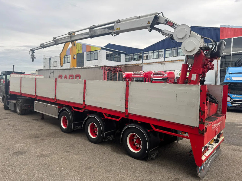 Floor FLO-17-30H2 + HIAB R220-F5 - Полуприцеп бортовой/ Платформа: фото 3 Floor FLO-17-30H2 + HIAB R220-F5 - Полуприцеп бортовой/ Платформа: фото 3