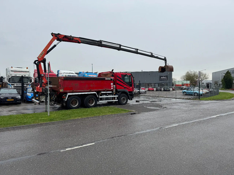 Iveco Trakker 500 6X4 EURO 6 KIPPER + PALFINGER PK18002 FULL STEEL - Самосвал, Автоманипулятор: фото 5 Iveco Trakker 500 6X4 EURO 6 KIPPER + PALFINGER PK18002 FULL STEEL - Самосвал, Автоманипулятор: фото 5