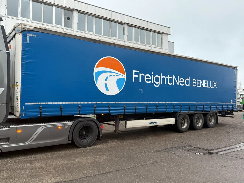 Krone SD - 3 AXLE + ALU BORDEN + SLIDING ROOF - Тентованный полуприцеп: фото 1 Krone SD - 3 AXLE + ALU BORDEN + SLIDING ROOF - Тентованный полуприцеп: фото 1