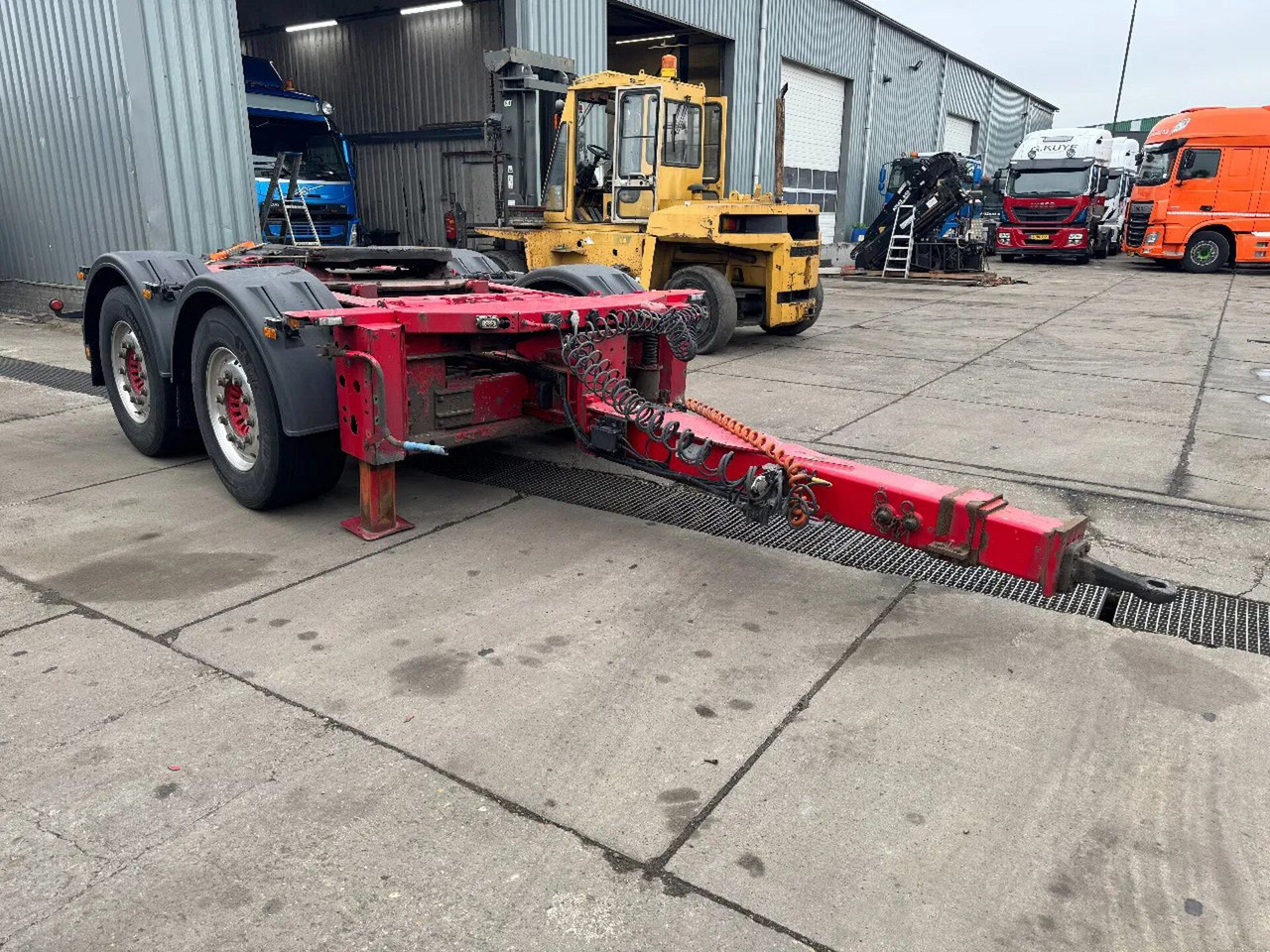 Krone ZZ 2X SAF AXLE UITSCHUIFBARE AANSLUITING - Прицеп подкатная тележка: фото 3 Krone ZZ 2X SAF AXLE UITSCHUIFBARE AANSLUITING - Прицеп подкатная тележка: фото 3