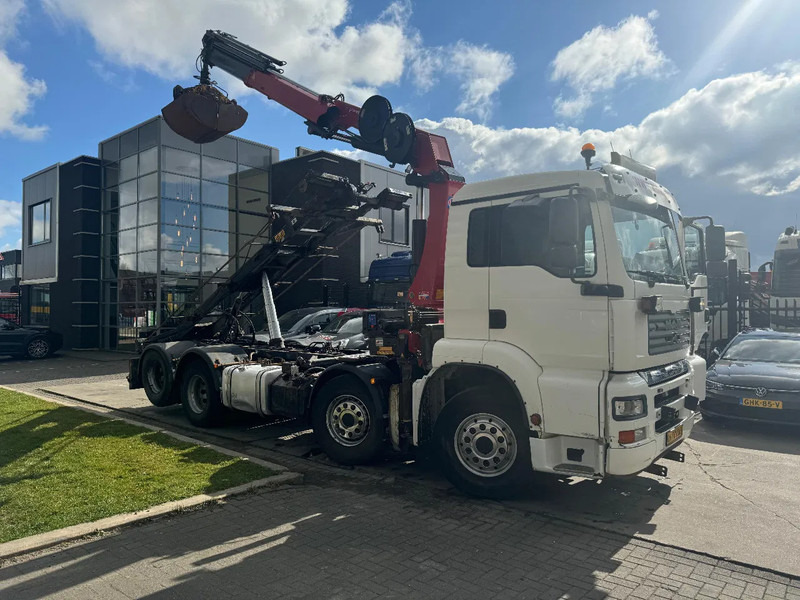 MAN TGA 35.440 8X2 - EURO 4 + HMF 2620K-RC 2018! + REMOTE + HYDRAUTO CABLE LIFT + LIFTING AXLE - Тросовый мультилифт, Автоманипулятор: фото 4 MAN TGA 35.440 8X2 - EURO 4 + HMF 2620K-RC 2018! + REMOTE + HYDRAUTO CABLE LIFT + LIFTING AXLE - Тросовый мультилифт, Автоманипулятор: фото 4