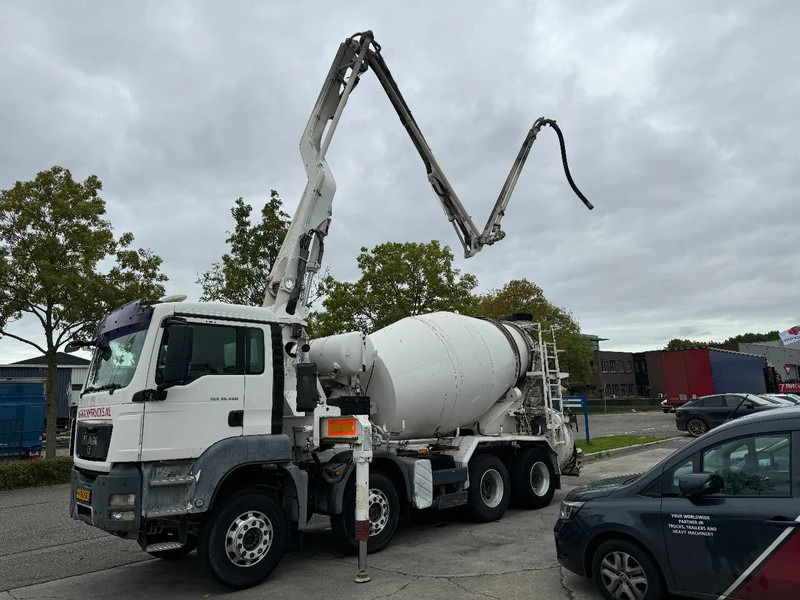 MAN TGS 35.400 8X4 PUTZMEISTER PUMP 21-3 + LIEBHERR MIXER - Автобетононасос: фото 2 MAN TGS 35.400 8X4 PUTZMEISTER PUMP 21-3 + LIEBHERR MIXER - Автобетононасос: фото 2