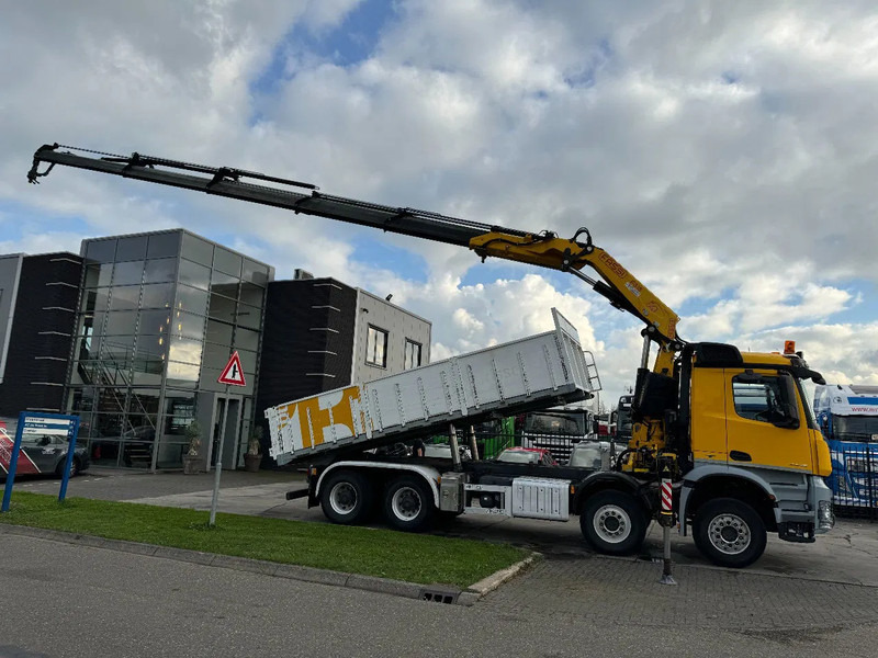 Mercedes-Benz Arocs 4448 8X4 + EURO 6 + FASSI F315 + REMOTE + KIPPER + STEERING AXLE - Автоманипулятор: фото 3 Mercedes-Benz Arocs 4448 8X4 + EURO 6 + FASSI F315 + REMOTE + KIPPER + STEERING AXLE - Автоманипулятор: фото 3