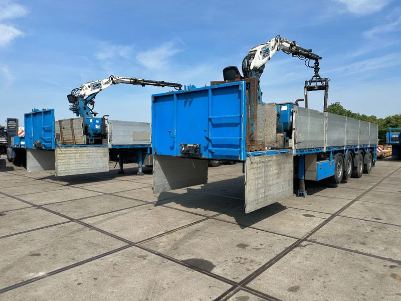 Pacton 4 X 4 ASSIGE MET KENNIS 14000 ROLLER KRAAN - Полуприцеп бортовой/ Платформа: фото 1 Pacton 4 X 4 ASSIGE MET KENNIS 14000 ROLLER KRAAN - Полуприцеп бортовой/ Платформа: фото 1